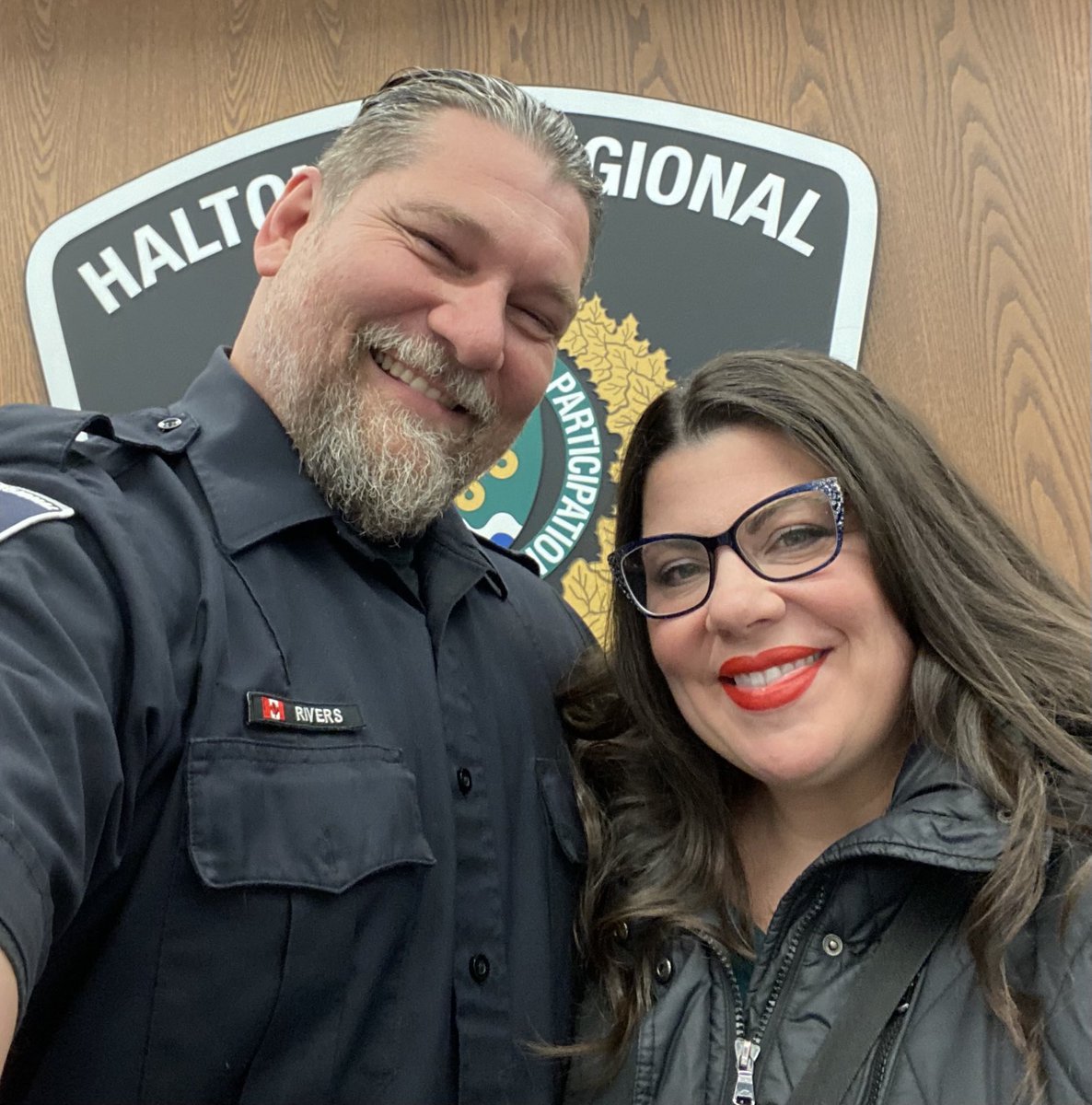 shesrideordie's tweet photo. My husband was named officer of the year again by ⁦@maddcanada⁩ for having the highest number of impaired driving charges. Really proud of the phenomenal work he does. #NotOneMore #MaddCanada  #DontDrinkAndDrive #HaltonRegion https://t.co/58d1Anc2e8