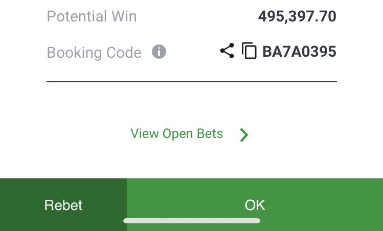 RealB_kay's tweet photo. #sportybet #bet #freeodd #2odd #sportybetbookingcode https://t.co/b7Ye3ol8We