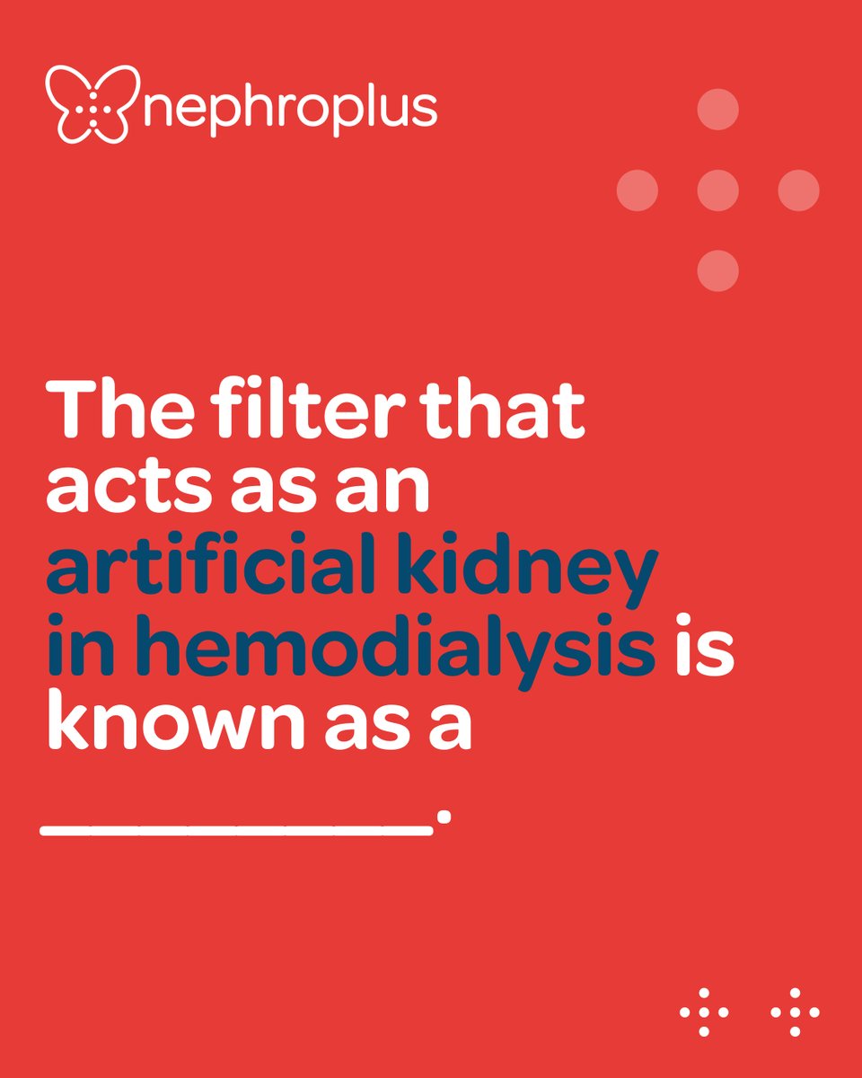 Here’s a quick test. Follow the sentence and fill in the blanks with the answer. Comment with your answer below! And don’t forget to tag your friends who love a good test! #dialysislife #giftoflife #dialysis #kidneydisease #nephrology #kidneyawareness #dialysispatient