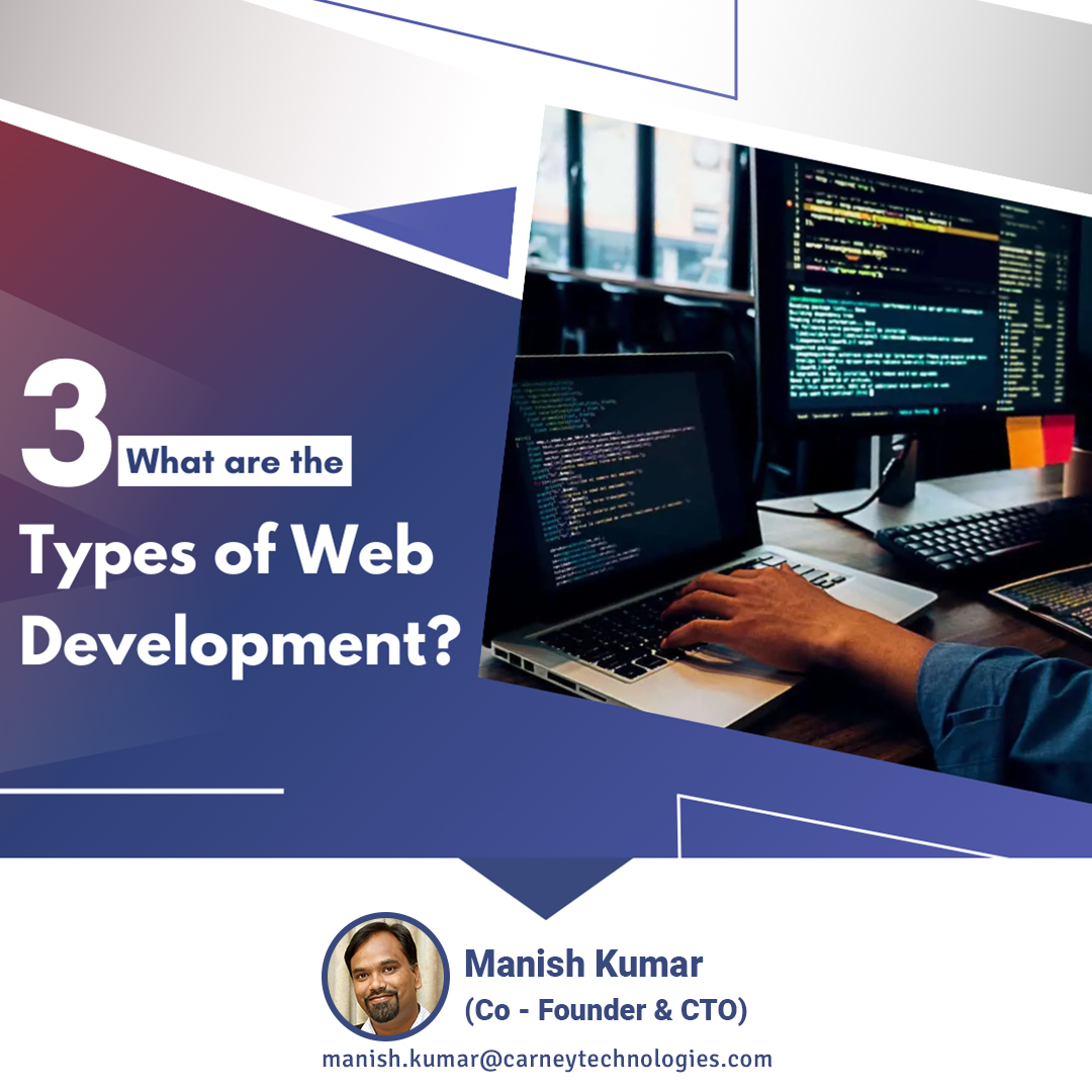maniimt's tweet image. What are the 3 types of web development?
✔ Front-end
✔ Back-end
✔ Full stack
If you are willing to build a website for your business, the experts at #WeAreDigitalCarney can help you attain the objective. So, why wait? Get in touch with our genius minds #webdevelopment