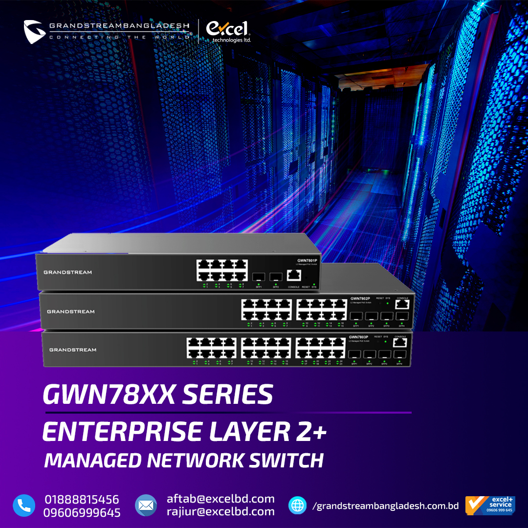 etl_bd's tweet photo. Enterprise Layer 2+ Managed Network Switch

Contact our Experts : +880 1888 815Contact our Experts : +880 1888 815456, +8809606 999645

#grandstream #exceltechnologiesltd #excel #network #switch #mangednetwork #networkingswitch https://t.co/D6NnwzbnXs