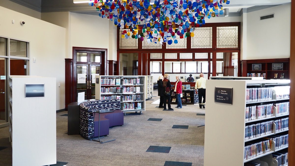 cincylibrary's tweet photo. Today's the day! Visit the beautifully renovated, 20,000 square foot Walnut Hills Branch during our grand reopening celebration, beginning at 10 a.m. Learn more --> https://t.co/auRshqs3xt https://t.co/UsEJl0xt2q