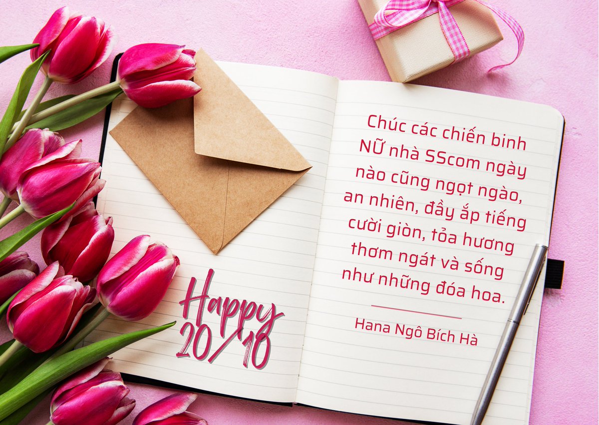 sscomvnn's tweet photo. Chúc các chiến binh NỮ nhà SScom ngày nào cũng ngọt ngào, an nhiên, đầy ắp tiếng cười giòn, tỏa hương thơm ngát và sống như những đóa hoa.

Hana Ngô Bích Hà ❤️ https://t.co/aAoX3O5LsS