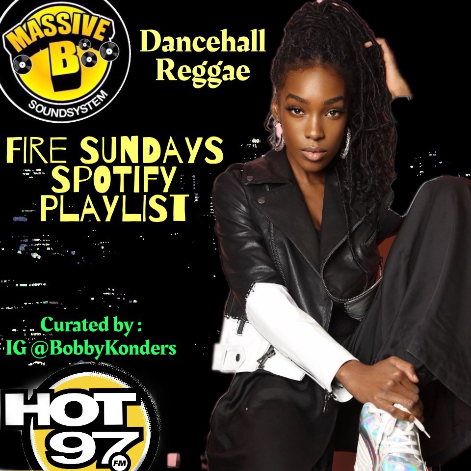 BobbyKonders's tweet photo. #spotify #dancehall #trending #massiveb #firesundays #bobbykonders https://t.co/aGIRhgsx39