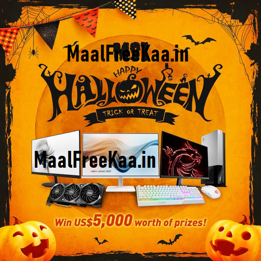 MaalFreeKaa's tweet photo. #HappyHalloween #HappyHalloween2022 #HalloweenGiveaway #HalloweenContest Win #USD5000 Prize
#Play Here & #Win #MaalFreeKaa
https://t.co/Lzjzym4tE1 https://t.co/7JRmTnMnch