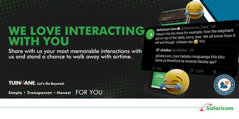 Safaricom Care tweet media