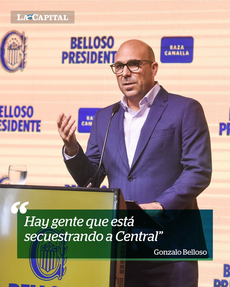 lacapital's tweet photo. Gonzalo Belloso, candidato a presidente por Raza Canalla, dijo que "las elecciones tienen que ser sí o sí en diciembre" porque si no estarán "vaciando los derechos del socio"

→  https://t.co/15BqauKnkX

Por @PolaEvangeliste https://t.co/SmTzX1jgaC