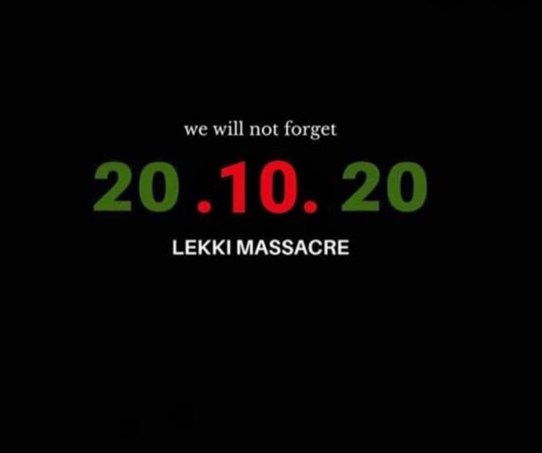 tosanwealthO's tweet photo. We remember the this day and give thanks to God for comforting those who lost loved ones. We also know that the end of injustice in Nigeria is in view. #EndPoliceBrutality #elections2023 https://t.co/59DLRQRFZ5