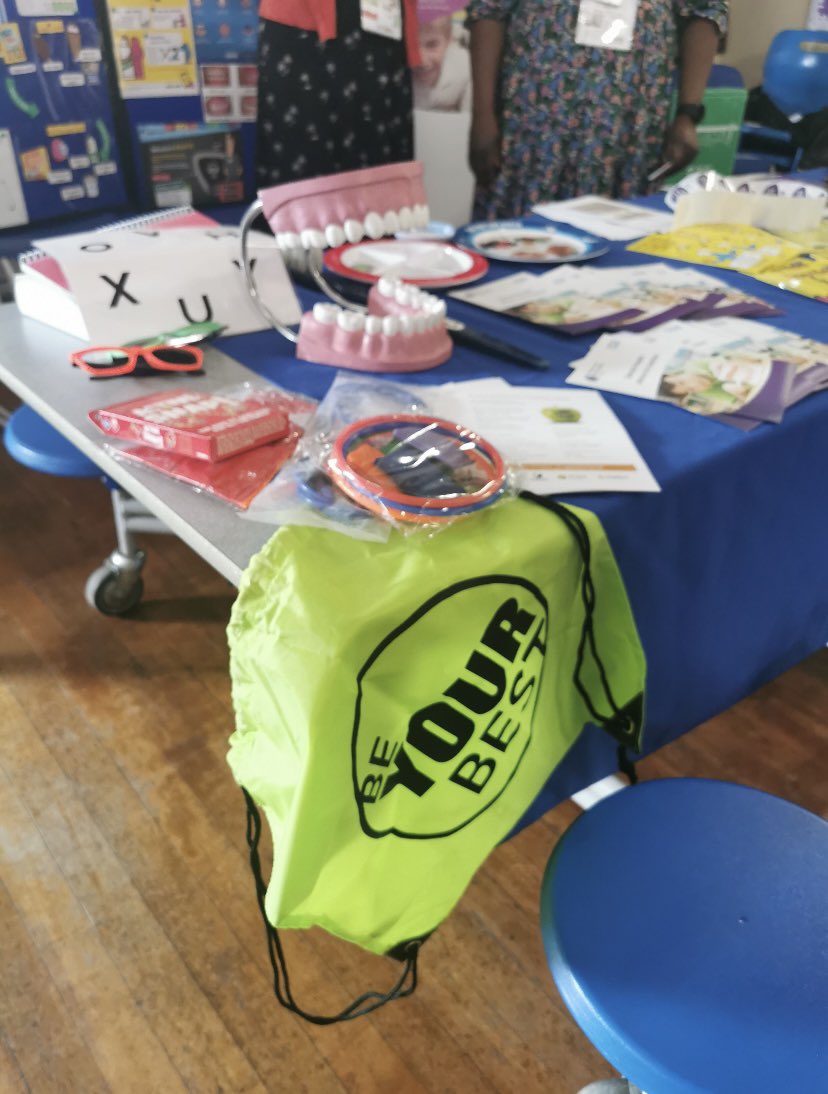 The Woking nurses team promoted Be Your Best at their Schools Readiness Event! It is great to have this partnership with local organisations to promote our service and we are looking forward to the referrals this could create😁
