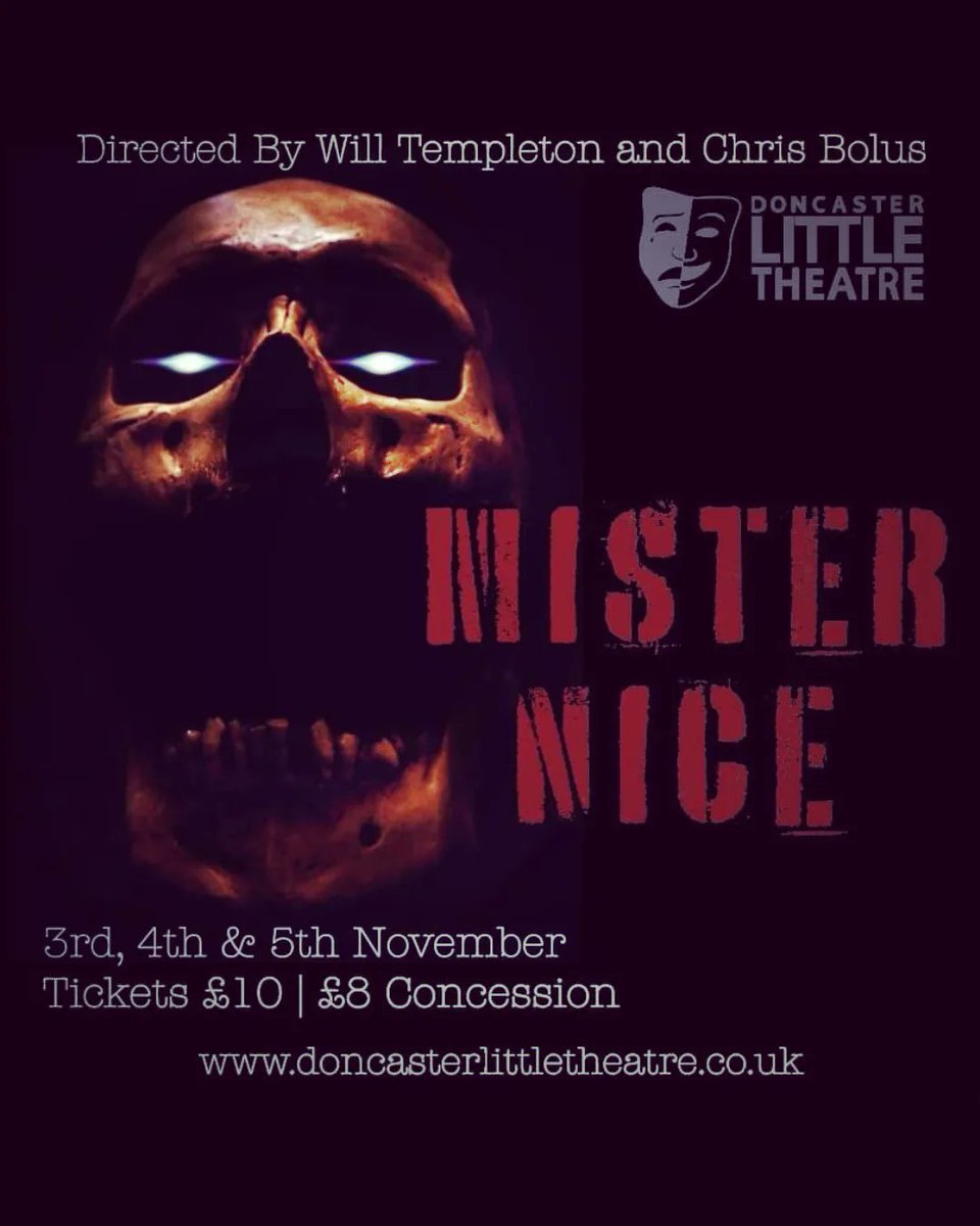 CHlPPY's tweet photo. Something Wicked This Way Comes to @little_theatre this Halloween Season. From the Young Lit we have All Hallows Eve and then the week after a very dark tale from DLT meet Mr Nice. 
Tickets https://t.co/ktOABCCXXy  
Experience this Halloween Live @little_theatre #halloweenn https://t.co/XrNG4rQzyM