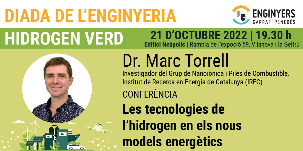 CETIVG's tweet photo. Ja t’has inscrit? Vine a descobrir-ho tot sobre #hidrogenverd a la #DiadaEnginyeria. Com afecta els nous models energètics i econòmics. Inscriu-te https://t.co/HZS1b458gY 📅 21 d’octubre 2022 📍 Edifici Neàpolis. #vng #EnginyersGarrafPenedès. #EficiènciaEnergètica https://t.co/b8WBgs4x0T