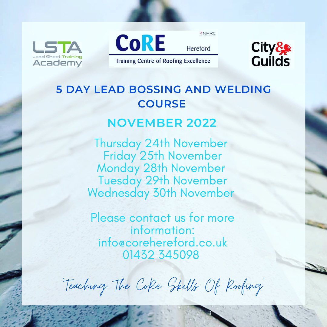 Centre Of Roofing Excellence Hereford tweet media