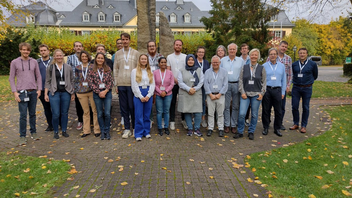 BeilsteinInst's tweet photo. Thanks to all the participants of the 3rd Workshop on #enzymeML (https://t.co/q4vMD4CnRo) for an extremely productive and effective meeting. Looking forward the progress of the next steps. @bergmannf @UlrikeWittig @zfindrik1 @unistuttgart @Uni_Stuttgart @jan_range_stgt https://t.co/rJIynlSEV4