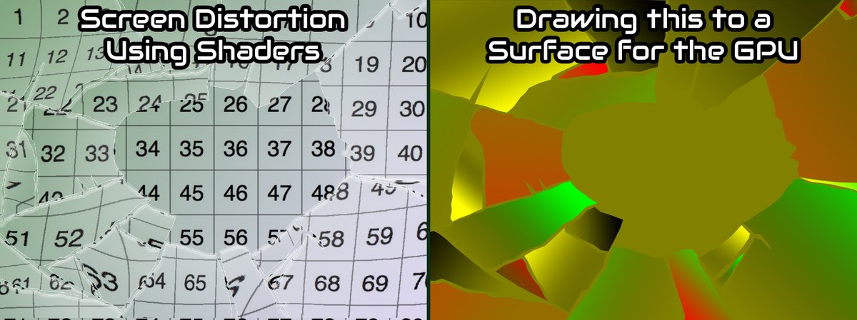 I've had to come back to this for a project and its really cool to see this effect in game. #gamedev #gamemaker