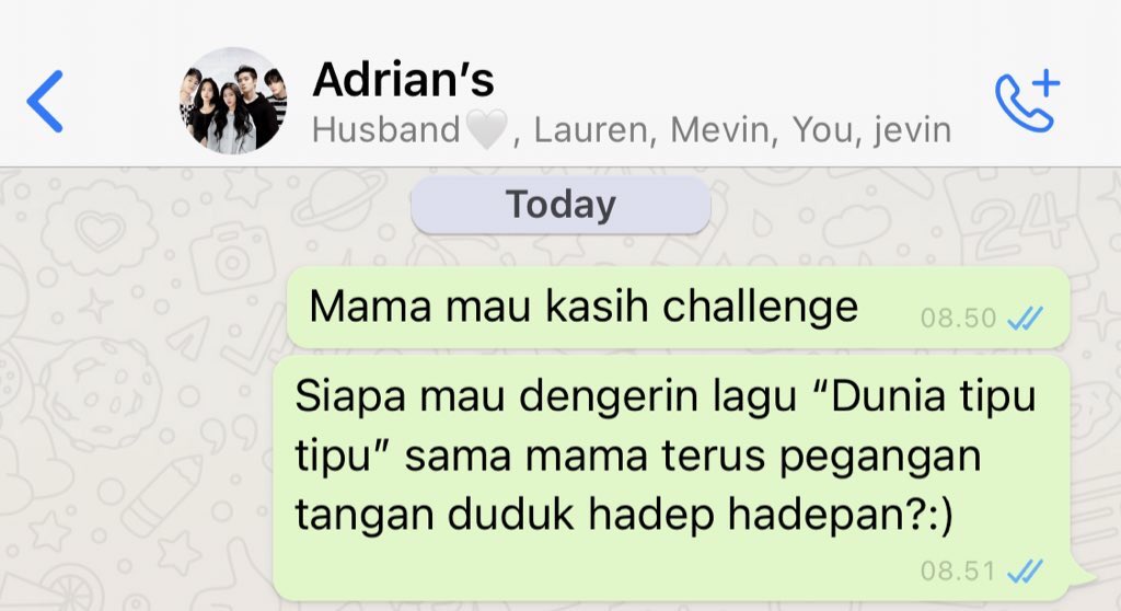 awnyaii's tweet photo. Jeno, mark few tweets au

— AFALAGI (Adrian Fams Lawak Lagi)

“CHALLENGE DUNIA TIPU-TIPU KEMBAR SAMA MAMA” https://t.co/68PnNAy69H