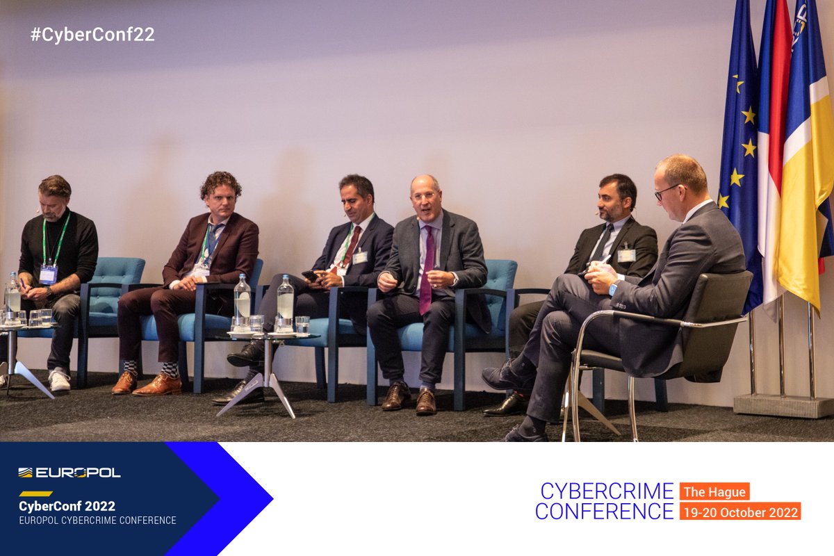 EC3Europol's tweet photo. Are fundamental rights protected in the digital world as much as they are offline?
The discussion got heated at #CyberConf22 around what's the role of law enforcement in keeping the #metaverse safe and secure π
#dataprotection https://t.co/tWOLsVAKAs