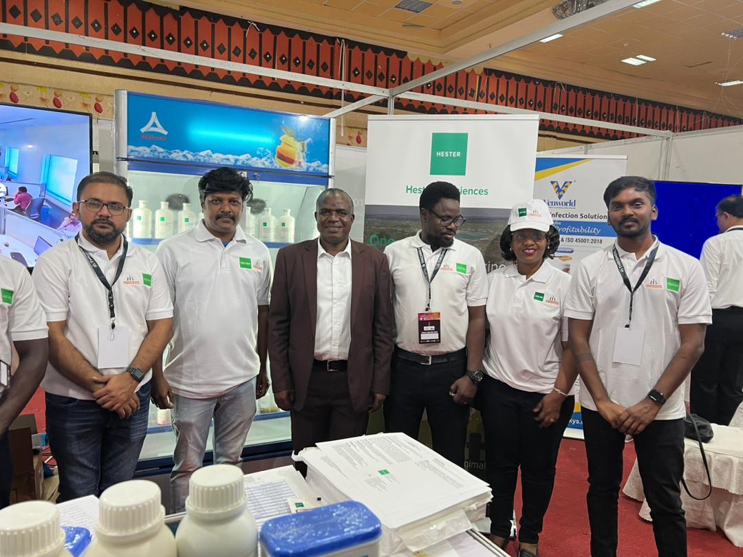Hesterindia's tweet image. Hester participated in the Tanzania Poultry Show from October 14-16 at the Ubungo Plaza, Dar es Salaam. We showcased our range of poultry products to prospective clients and business partners and received a positive response.

#Hester #HesterTanzania #PoultryProducts
