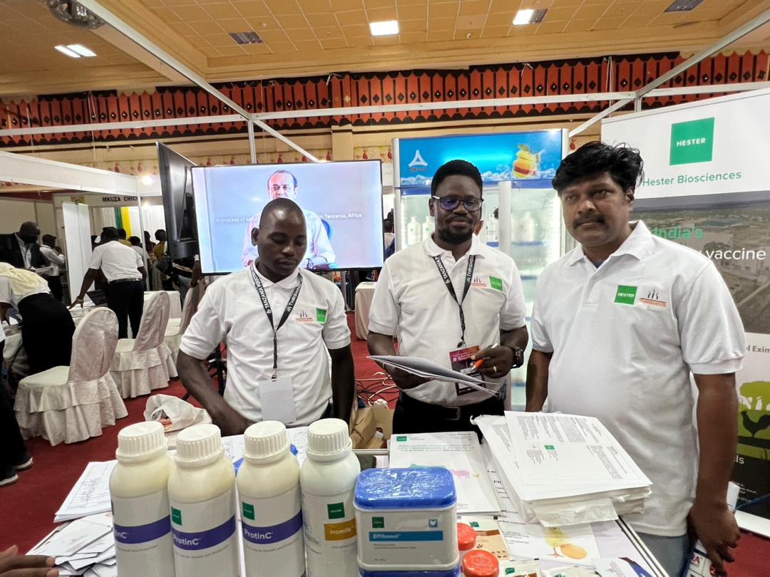 Hesterindia's tweet image. Hester participated in the Tanzania Poultry Show from October 14-16 at the Ubungo Plaza, Dar es Salaam. We showcased our range of poultry products to prospective clients and business partners and received a positive response.

#Hester #HesterTanzania #PoultryProducts