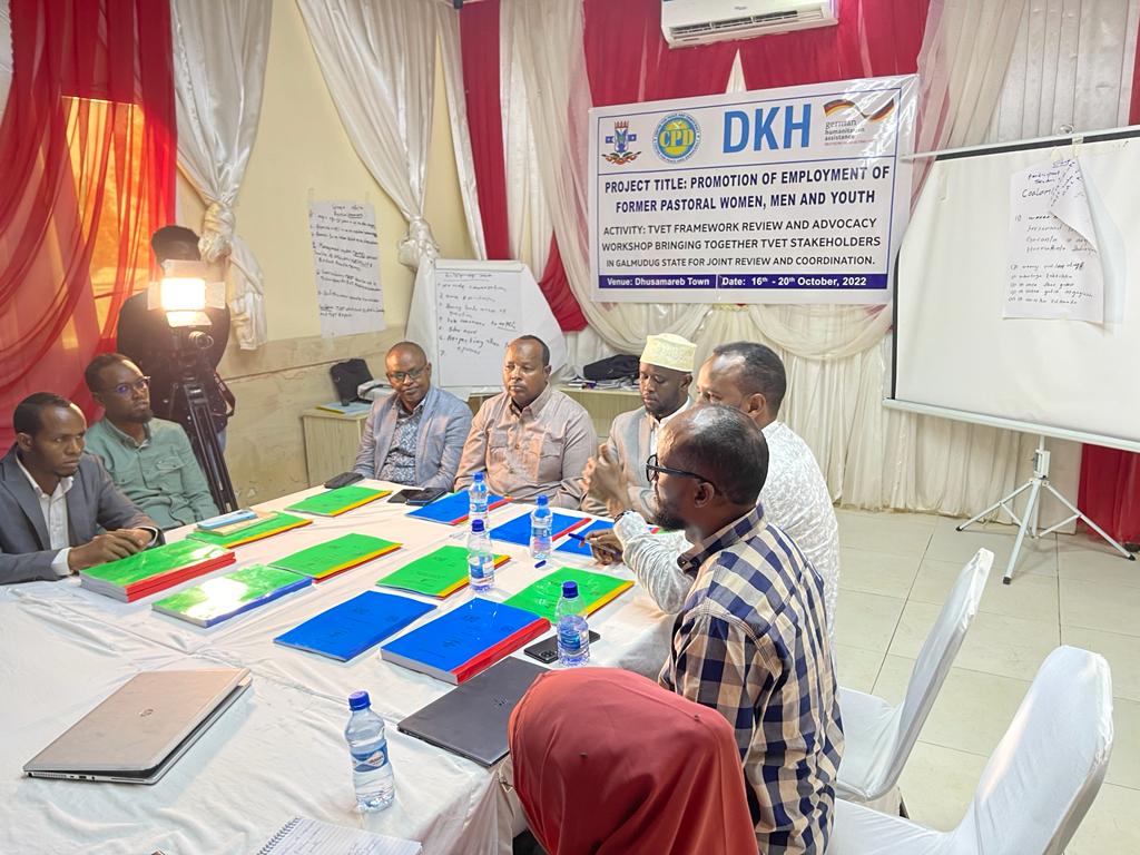 Following a successful development and review by stakeholders, we have today handed over approved #TVET curriculum for 4 key areas of study in #Galmudug State to the line ministries <a href="/MoECHEGalmudug/">Ministry of Education Galmudug</a> &amp; <a href="/GalmudugMolsa/">MoLSA_GALMUDUG</a>. Much appreciation to <a href="/diakoniekh/">Diakonie Katastrophenhilfe</a> for the funding &amp; guidance.