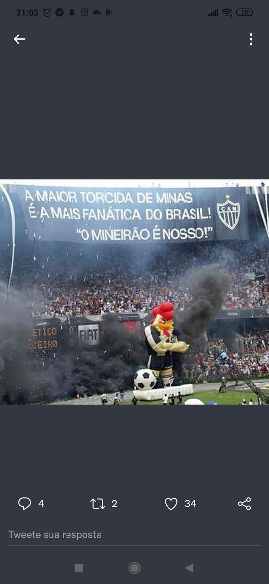 GALO93205387's tweet photo. @crvg_wr @TNTSportsBR Somos disparados a mais fanática do 🇧🇷. Recordes é só chamar a MASSA https://t.co/vrpFvqXke3
