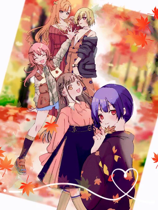 紅葉狩り#シャニマスイラストコンテスト 