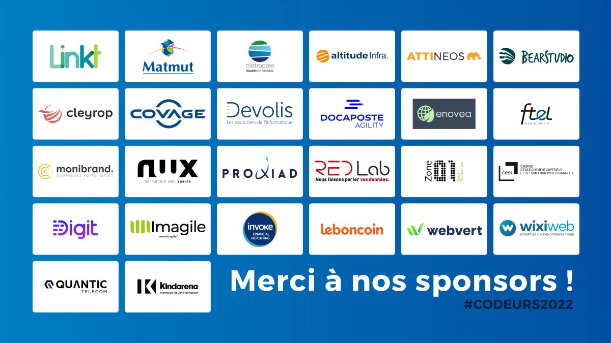 Codeurs en Seine tweet media