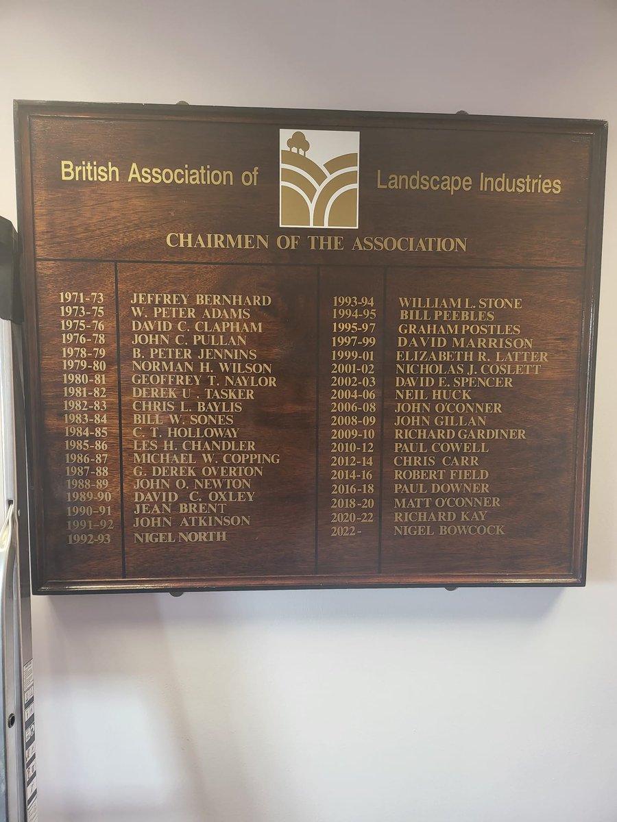 Congratulations to Acre Landscapes very own  Nigel Bowcock on achieving chair of BALI. Another very respected name on the board. #TeamAcre #landscapeconstruction #groundsmaintenance