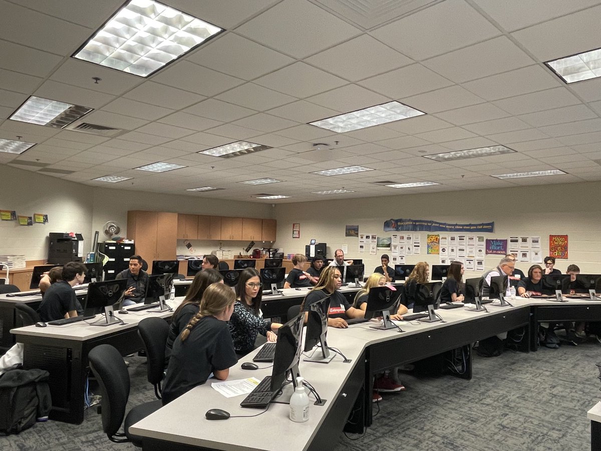 Yesterday was our first YE BPA meeting to discuss Market Day product ideas. Students shared their market research and financial information. Great conversations and I have the best BPAs!