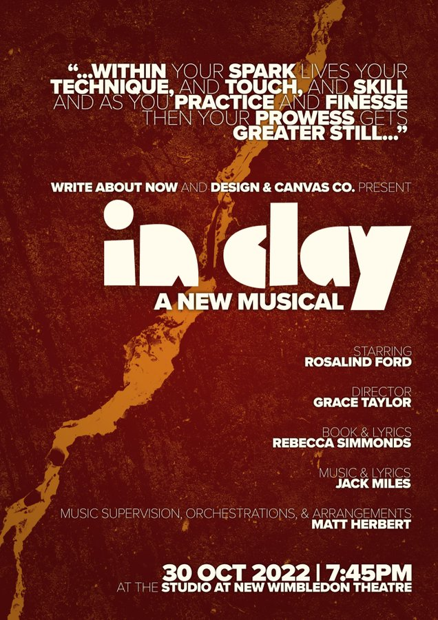MercuryMusicals's tweet photo. Break a leg to the wonderful team at #InClay A New Musical that is happening tonight at @NewWimbTheatre! We are so proud of our members @jackthemiles #RebeccaSimmonds @GraceTaylor_MT https://t.co/MRr9sHmift