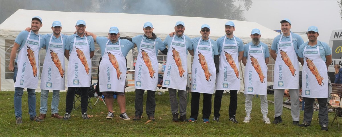 bit.ly/3DcnkV2

CADENAS team "Digital Pigs" participated in Pig Roast/Pecenkijada 2022 event - Slavonski Brod, Croatia
#cadenas #digitaltwins #pigroast #pecenkijada #slavonskibrod #croatia #teamwork #teambuilding