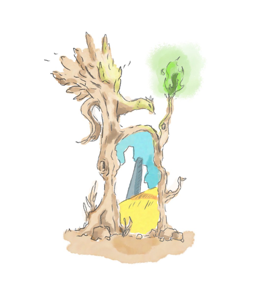 tree no humans white background pokemon (creature) simple background solo outdoors  illustration images