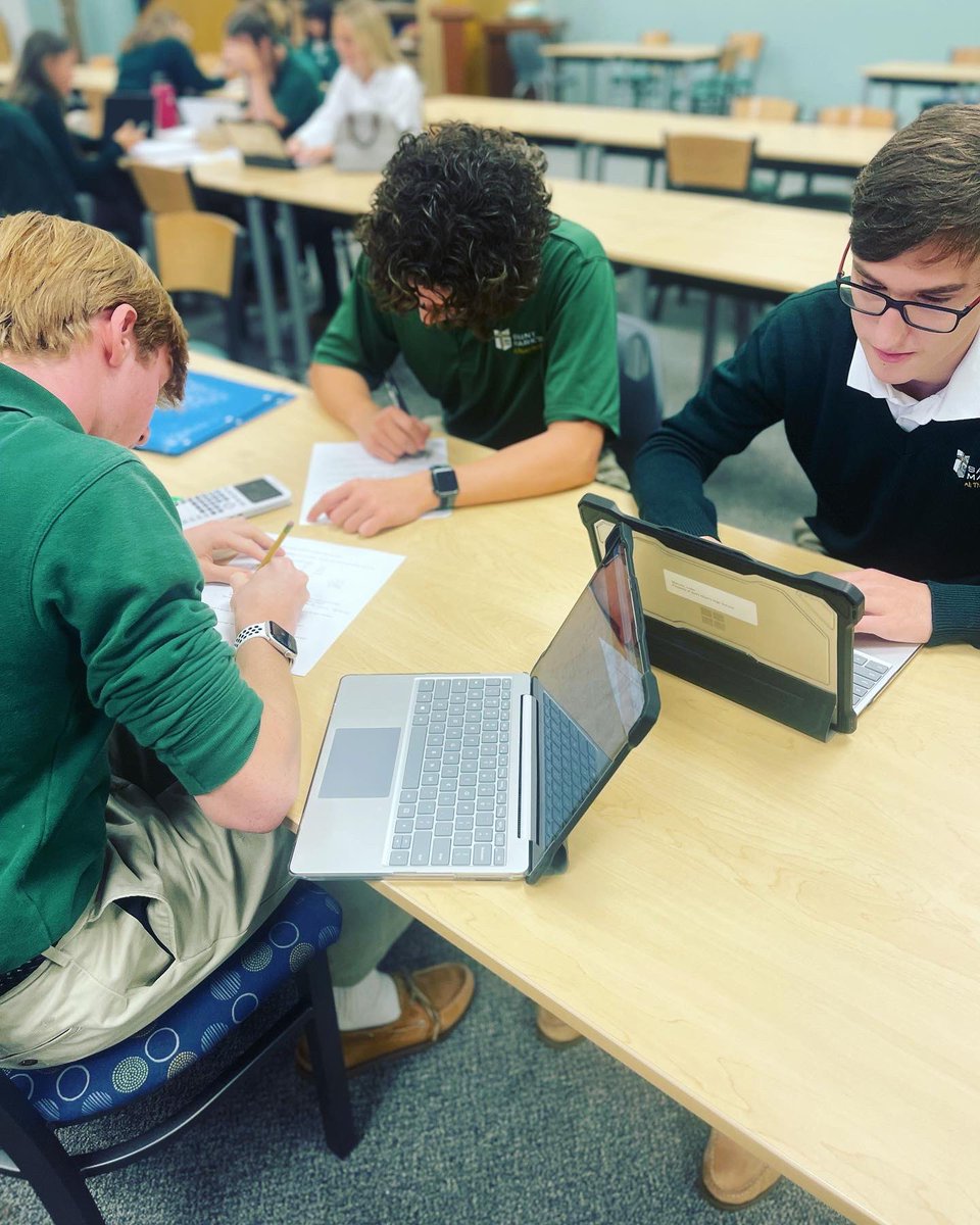 Our library is utilized as a central learning commons area for our students. From research papers, to our Spartan Writing Lab, to academic coaching, our library is a central location for incredible resources for our students!🔰📚 #SaintMarksHS #AllThingsPossible #SpartanStrong