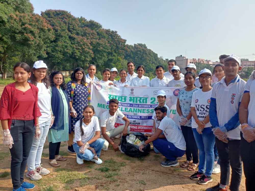 Aman94238659's tweet photo. Mega Cleanliness Drive under Clean India 2.0 on 19th October 2022 in GGU gate
#CleanIndia2 #CleanIndiaWithNSS
@Yasministry @ianuragthakur @_NSSIndia @NSSRDBhopal @nitkm2022 @Pankajsinghips @askabir_ https://t.co/Xtkl5cM375