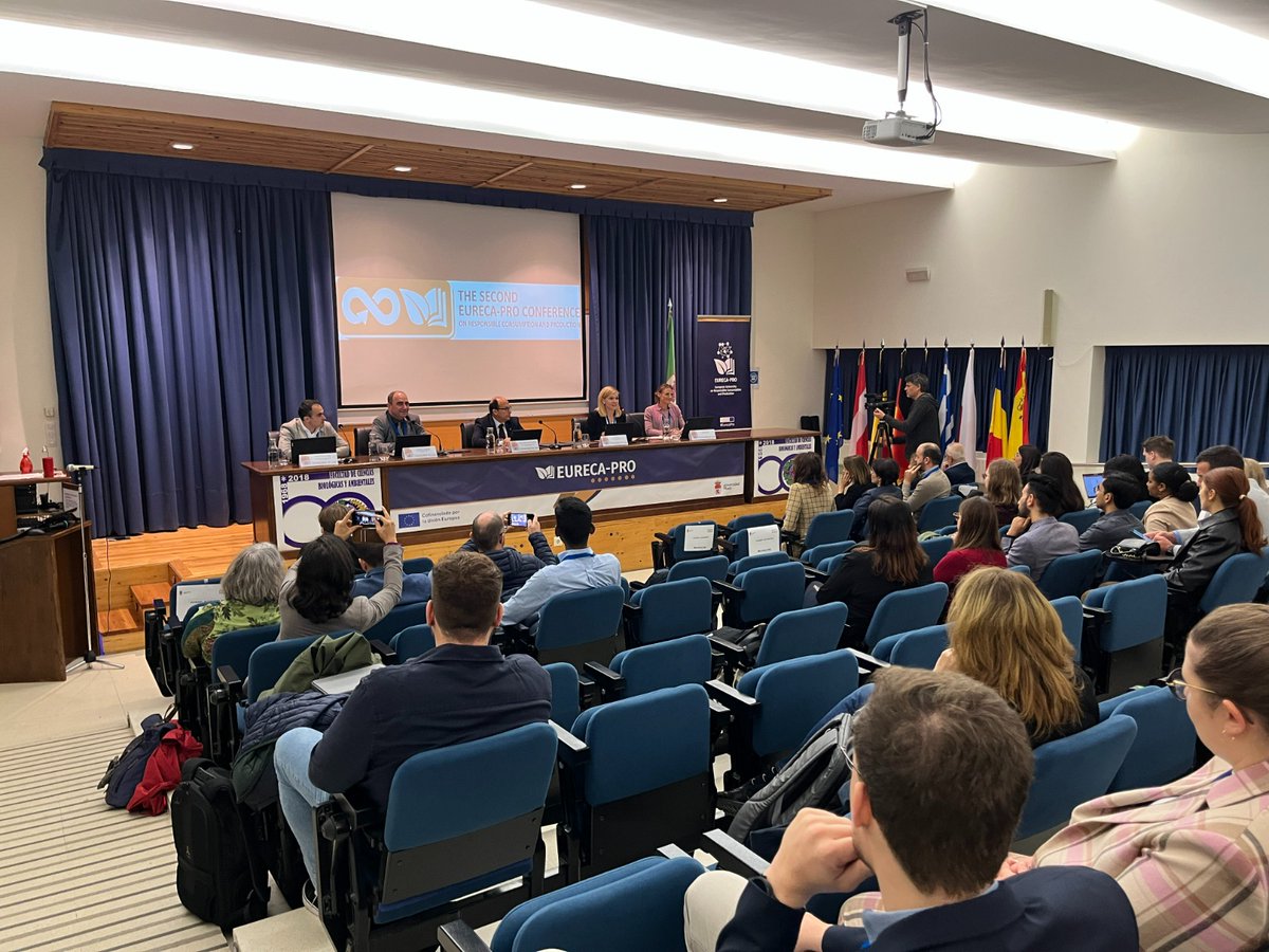 🌍 -The opening ceremony of the Second EURECA-PRO Conference on Responsible Consumption and Production- 🔗 eurecapro.eu #eurecapro #sdg12 #europeanuniversities #studyrcp #responsibleproduction #responsibleconsumption #education #leon