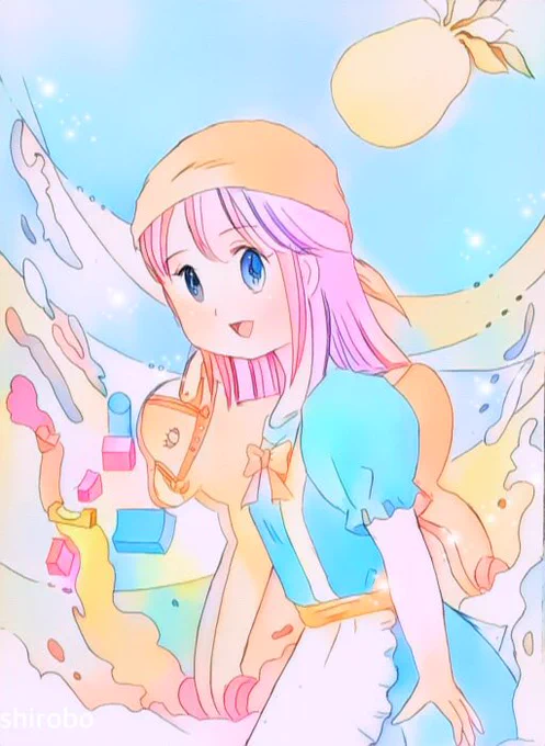 おやすみリッカちゃんこのツイートで150.000ツイートとなりました。ずっと前から繋がってくれてる方も、最近繋がって下さった方もありがとうございます。これからも仲良くお付き合いくださいね。#DQ9 #ドラクエ9 #リッカ #イラスト 