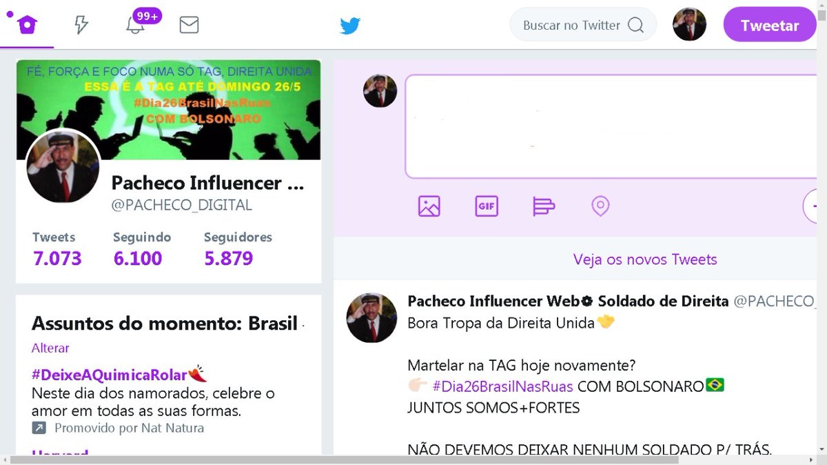 CapitaoJB22's tweet photo. O modos operante do TT agora, é devolver a conta zerada após derruba-la.
O quarto perfil do post abaixo, foi devolvido com 14 seguidores, KKKK
Quando na verdade tinha quase 6 K quando foi cancelada.
A luta é grande, Bolsonaristas lutam contra o "sistema" https://t.co/veiKeo8GEE
