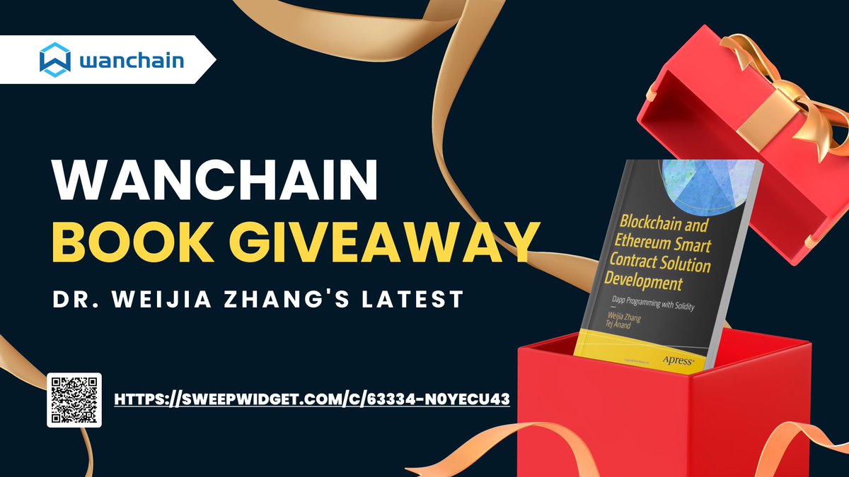 wanchain_org's tweet photo. #DYK? #Wanchain's VP of Engineering, Dr. Weijia Zhang, has published a new book!

To celebrate, Wanchain is expanding 1 lucky winner's library by giving away a brand new copy of @MPhysics3's latest!

There's also plenty of $WAN to be won!

🏆 Enter to win: https://t.co/hXeUWItjMr https://t.co/EMAN4klH7R