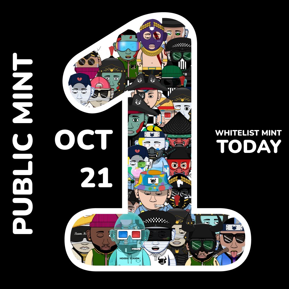 YutesOnTheBlock's tweet photo. 🐻 Whitelist mint TODAY at 10am EST 🚀 max mint is 3 NFT's
 🐻 Public mint Oct 21 at 10am EST 🚀 max mint is 10 NFT's

 #NFT #Ethereum #NFTCommunity #YOTB
#NFTdrop #nftcollectors #nftart #NFTMintAlert https://t.co/MweqJFLvRd