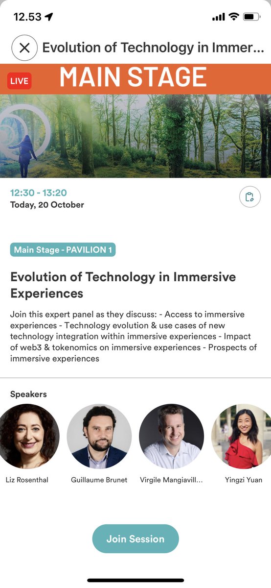 ilonalaa's tweet photo. #AWE  day 1. Location based XR is crucial for attracting new consumers. Cross-tech experiences and social VR are engaging. Gamified experiences can have a social impact says expert panel. https://t.co/GipozwPTVU