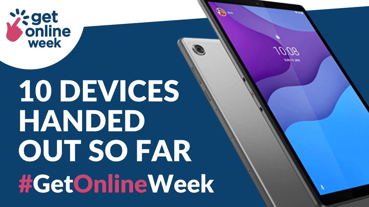 WolvesatWork's tweet photo. 10 devices have been handed out so far today by @digitalwolves! #GetOnlineWeek #DigitalWolves https://t.co/4VlXgLOXbY