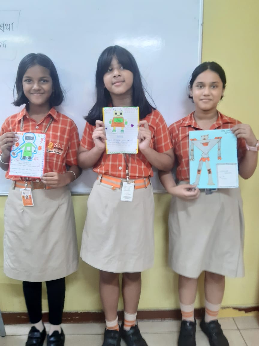 SAI_Edu_In's tweet photo. The students of Class V who've opted for Odia as their 2nd Language learnt about Robots in an interesting way & made working models of a Robot.
#2LanguageOdia
#BISWASTHASATHIJANTRAMANABA
#CreativePresentation https://t.co/Wi8ojzXOsr