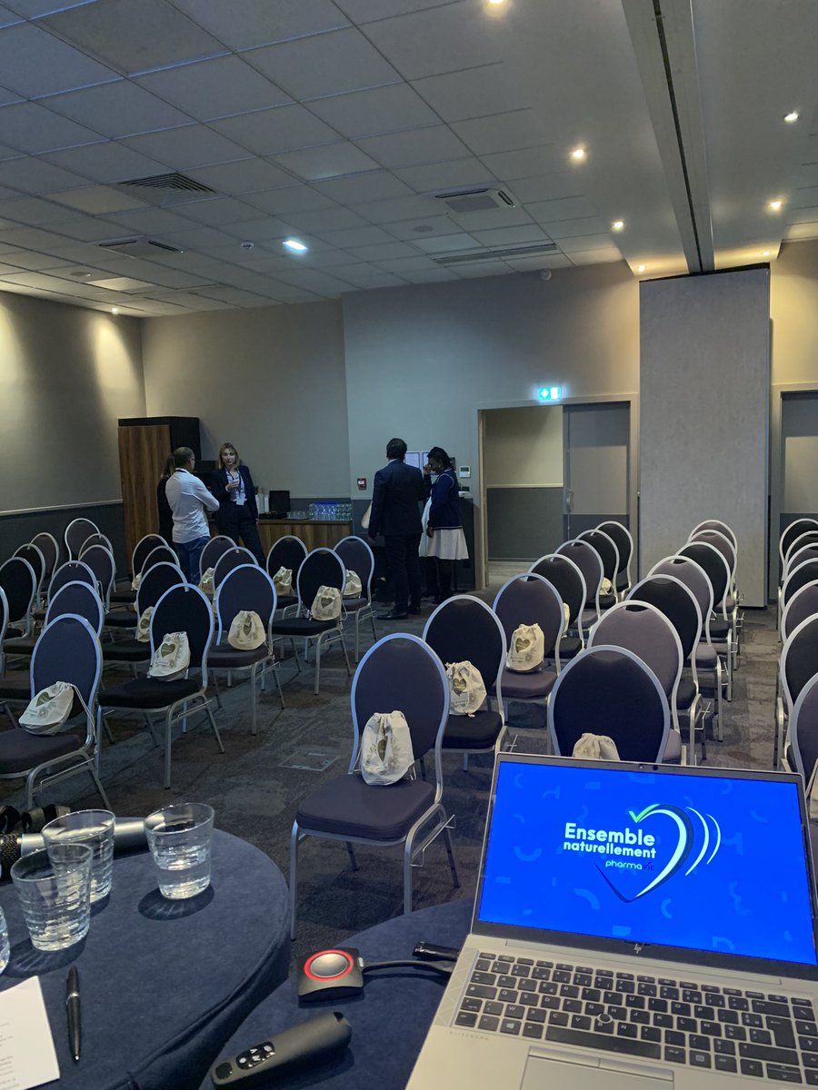 Nous attendons les équipes officinales.
Début du congrès à 14h !