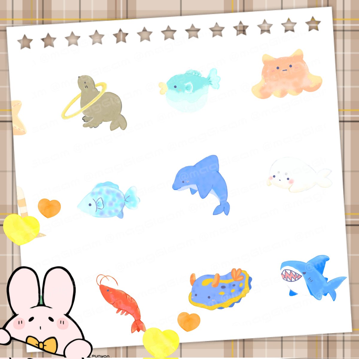 海の仲間 のイラスト マンガ コスプレ モデル作品 Twoucan