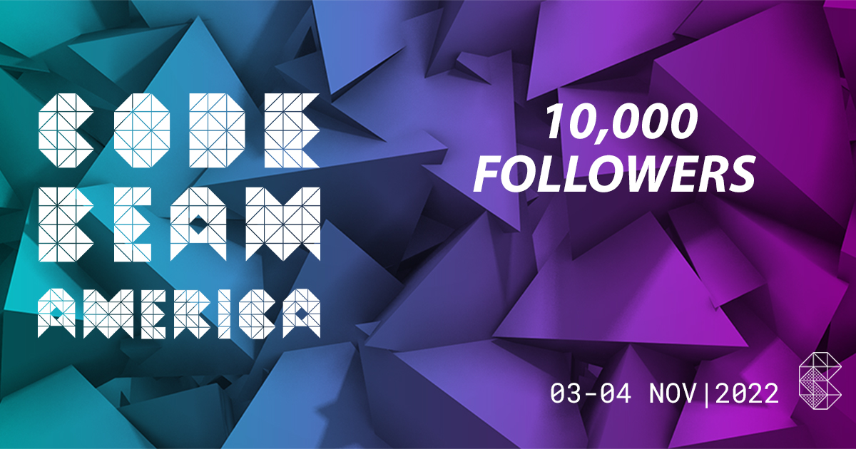 CodeBEAMio's tweet image. We hit the goal of 10,000 #Erlang &amp;amp; #ElixirLang followers on our account.
Stay tuned, next Monday we will announce the 5 lucky winners who will each receive a virtual ticket to #CodeBEAM America 2022.