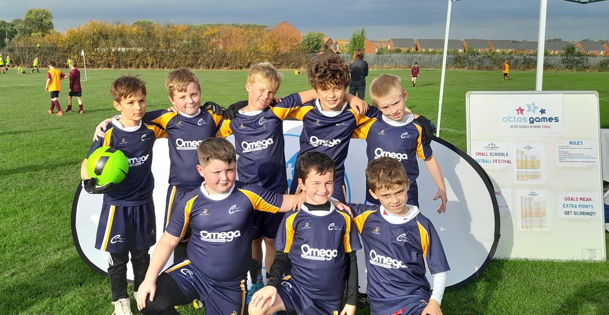 Well done to our Year 5 &amp; 6 Football team who became Stroud Small Schools champions yesterday. Well done as well to our Year 3 &amp; 4 team who came 7th