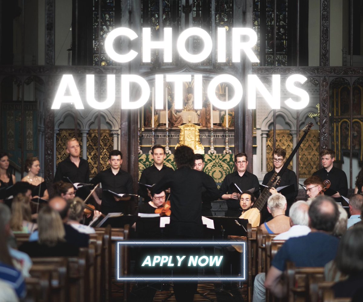 🚨 SOPRANO & TENOR AUDITIONS CALL: Colla Voce Singers is holding auditions in central London this October, to join the group from November 2022, ahead of the start of its exciting 2022/23 season. Apply by next Thursday, 27 Oct: collavocesingers.com/auditions