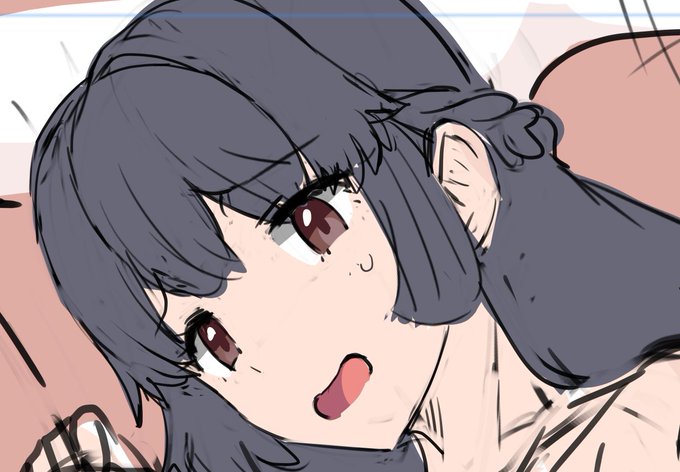 FANBOX限定イラスト、カラーラフまで進行。あす公開予定です。 