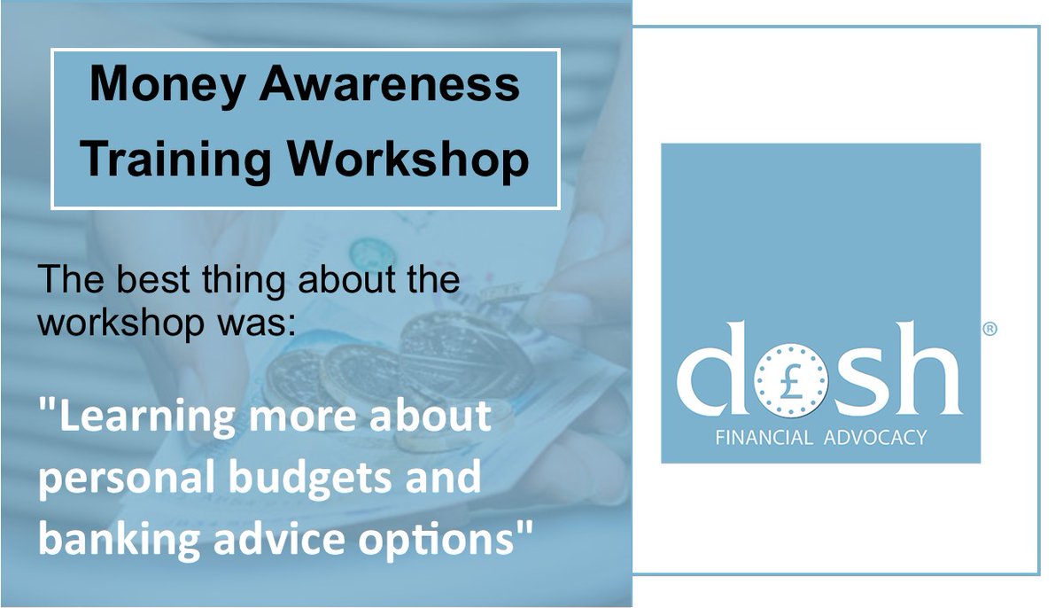 Our next Money Awareness Workshop is on 22nd November in Grantham. #Personalbudgets and #Bankingadvice are just some of the many topics we cover.
If you would like further information and wish to book your place, register via the link below bit.ly/3LOFjDH