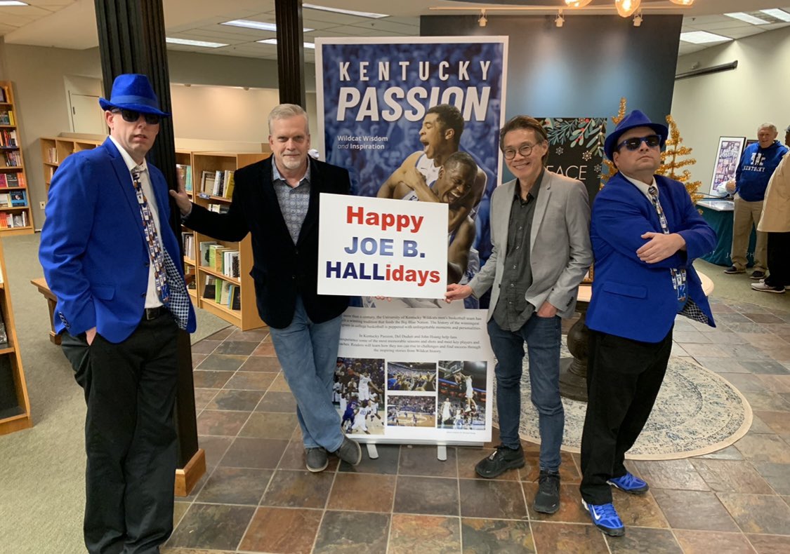 delduduit's tweet photo. I’m looking forward to signing copies of #KentuckyPassion Oct. 29 at @JosephBethLex with @KYHuangs at the Kentucky Book Festival 
@iupress @readRLB @IUP_StephenW 
#BBN #GoCats #kentuckybasketball #author #holidaygifts #holidaygiftideas https://t.co/pyCYe2AqnI