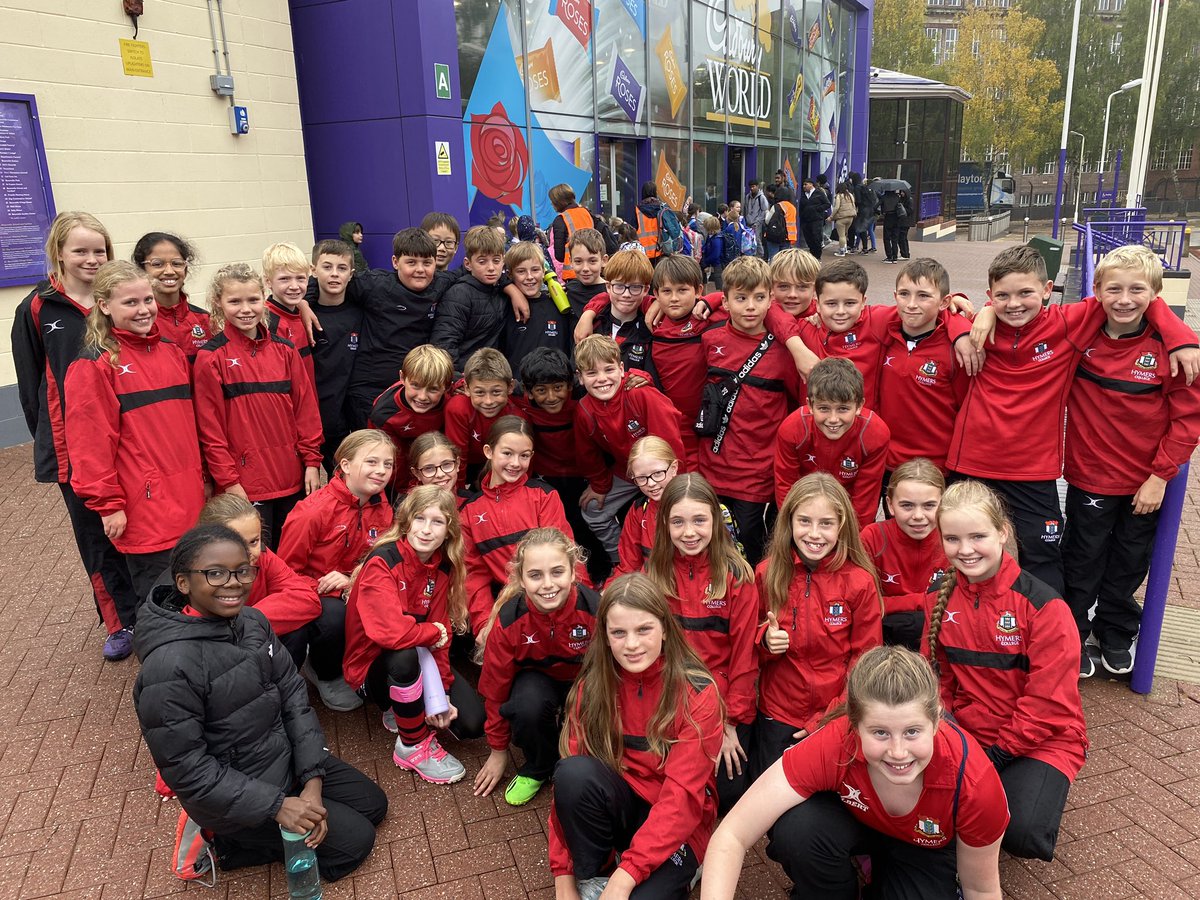 Some excited children here at <a href="/CadburyWorld/">Cadbury World</a>. Maybe a tad full of chocolate but that won’t stop us playing through the weather and enjoying some rugby and hockey fixtures at <a href="/RGSTheGrange/">RGS The Grange</a> this afternoon!